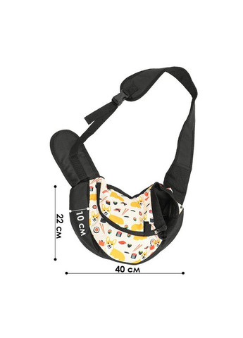 Слинг-переноска для кошек и собак SY-2022-1024-93 Beige Corgi dog 9 шт. Lesko (356500296)