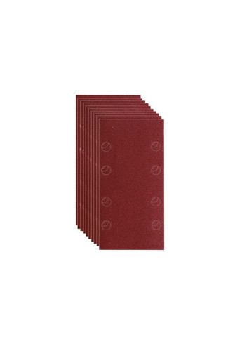 Набор шлифовальной бумаги P42329 (80х166 мм, 8 отверстий, К120, 10 шт) шлифбумага шлифлисты (30543) Makita (266817841)