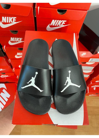 КРОССОВКИ ЖЕНСКИЕ NIKE JORDAN BLACK WHITE НАЙК АИР ДЖОРДАН No Brand чёрные демисезоны (367175016)