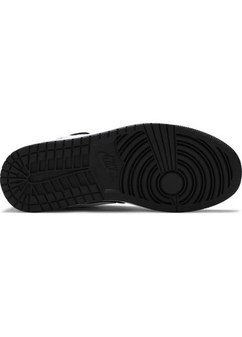 Білі всесезонні кросівки air jordan 1 mid white black tuxedo 42 Nike