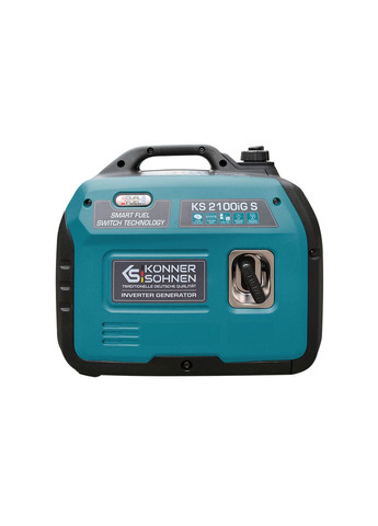 Інверторний генератор KS 2000iG S (2 кВт, 50 Гц, 230 В, 5 л, 0.8 л/год) бензиновий/газовий однофазний (22957) No Brand (331344931)
