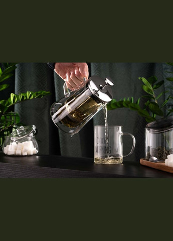 Чашка скляна 420 мл Ardesto (330829873)