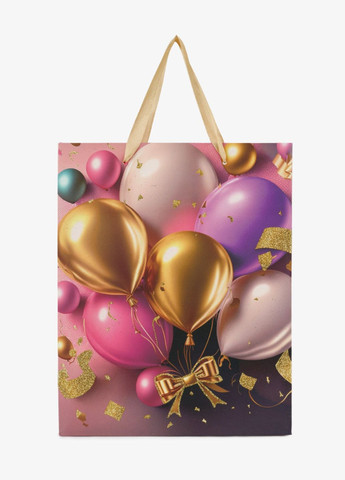 Пакет подарочный LARGE Air balloons 760400ML Фиолетовый shop (2000991026988) No Brand (362901836)