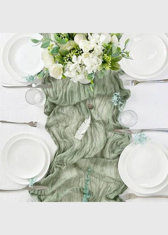 Дорожка ранер Leeseph 90х400 см зелена Malva (300860418)