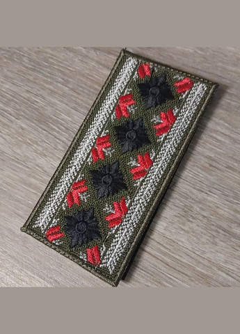 Шеврон Пагон капитана ВСУ - вышиванка No Brand (336381648)