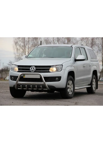 Кенгурятник WT003 (нерж) для Volkswagen Amarok 2010-2022 рр CAN (389043735)