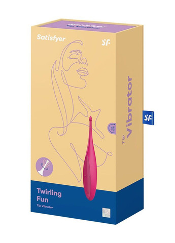 Вібратор для клітора Twirling Fun Magenta Satisfyer (333332808)