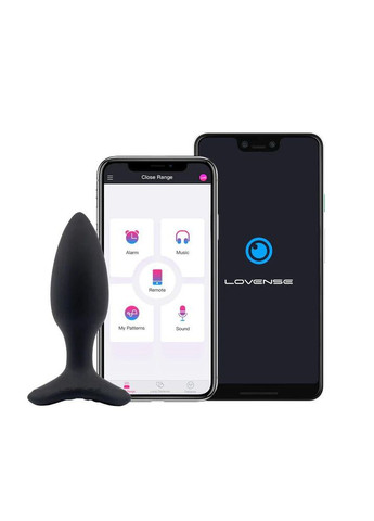 Анальная смарт-вибропробка Hush 2, размер S Lovense (303887528)