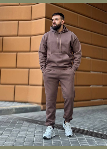 Костюм Утепленный с Капюшоном Очень мягкий и приятный для тела 💙❄️ No Brand (315336337)