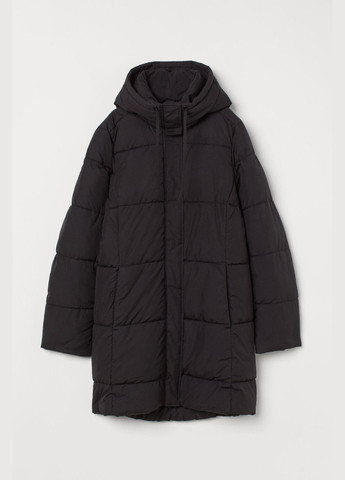 Черная куртка зима,черный, H&M