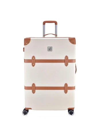 Чемодан 28" (L) Ecru/Brown (T5670-4) Semi Line (395708497)