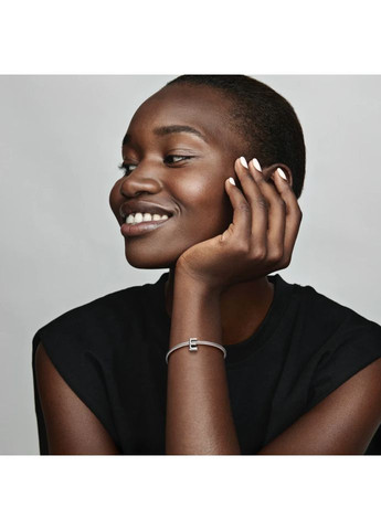 Серебряный шарм Пандора "Литера Е" 797459 Kabluchka (355348360)