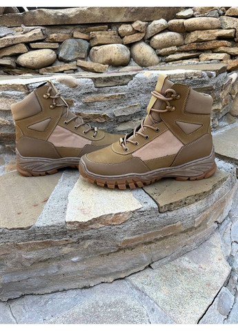 Військові Чоловічі Берці Демісезонні. 36-49р Койот. Легкі та зручні! DSDM-1052 No Brand (352261883)
