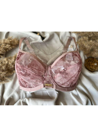 Пудровий бюстгальтер без поролону 11596 пудровий Lanny Mode