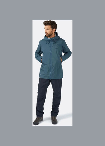 Комбинированная демисезонная куртка kangri paclite plus jacket orion blue Rab