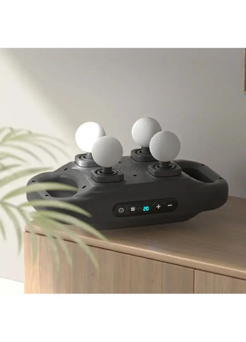 Перкусійний масажер для тіла, 4 головок, від USB, YCY -1601 / Масажер для спини / Вібромасажер Furminator (363832746)