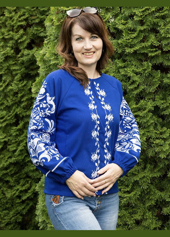 Синяя рубашка V&V