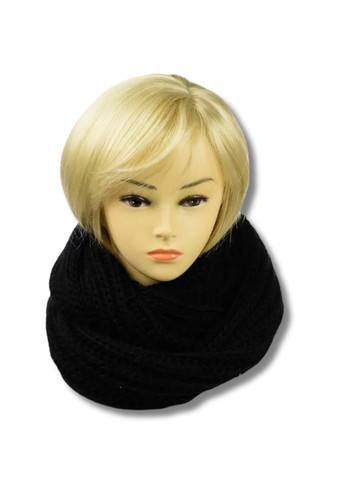 шапка + хомут - Барбара No Brand Жіночий зимовий комплект (353828264)