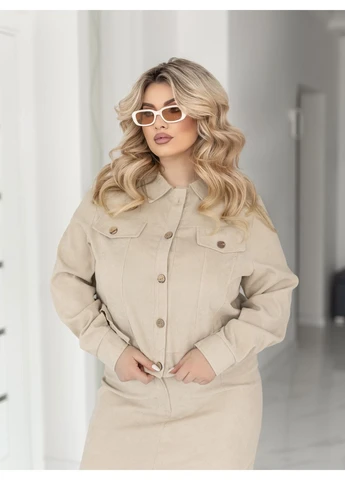 Жіночий костюм з мікровельвету Fashion Girl Favorit (382252896)