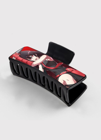 Заколка крабик для волосся Аніме Вбивця акаме #0005 чорний No Brand (315631207)