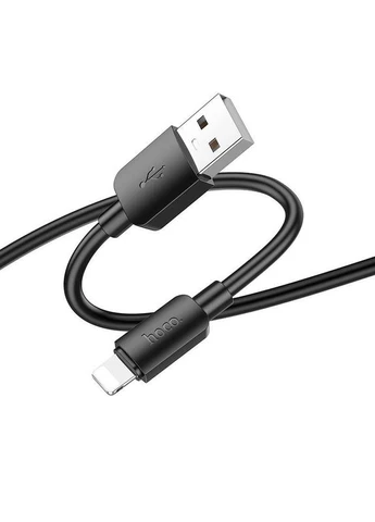 Зарядный кабель USB-Lightning для iPhone / Провода шнур юсб лайтнинг для зарядки айфона Apple устройств 0,25м Hoco (360631737)