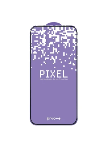 Защитное стекло Pixel для iPhone 15 Pro Max black Proove (377993401)
