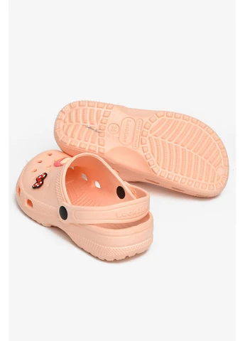 Крокси жіночі персикового кольору Let's Shop (388067753)