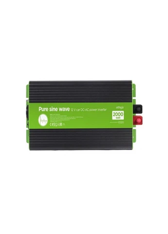 Автомобильный инвертор 12V/230V 2000W (4000W peak power) чистая синусоида (EG-PWC-PS2000-01) EnerGenie (402486377)