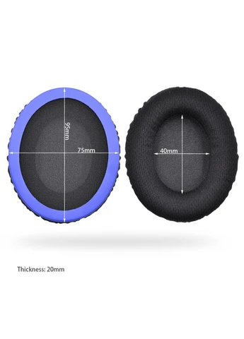 Амбушюры для наушников Cloud Stinger Core - black/blue HyperX (378555934)