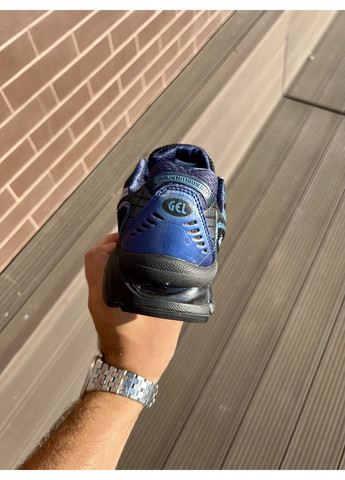 Чорні Осінні кросівки чоловічі asics gel nimbus 10.1 black grand shark асікс гель німбус No Brand