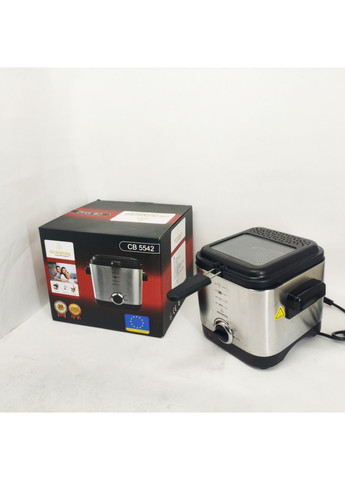 Фритюрниця для дому на 1.5л Crownberg CB-5542 1200Вт No Brand (385326608)