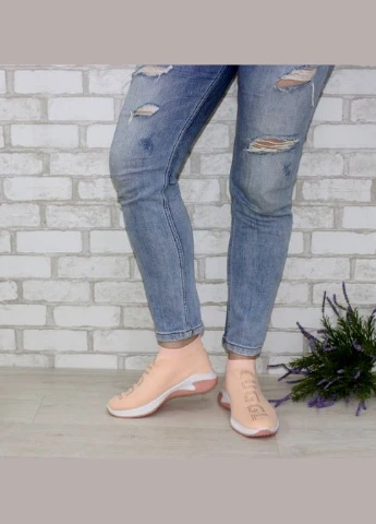 Жіночі кросівки Fashion персикові демісезони (288535740)