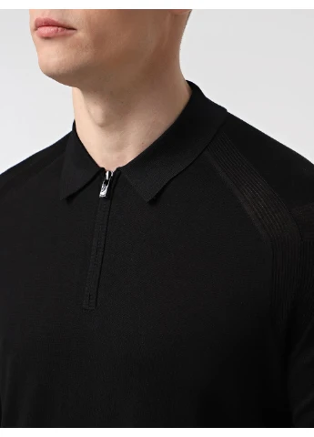 Чорна поло 9749564 5o3271 Emporio Armani
