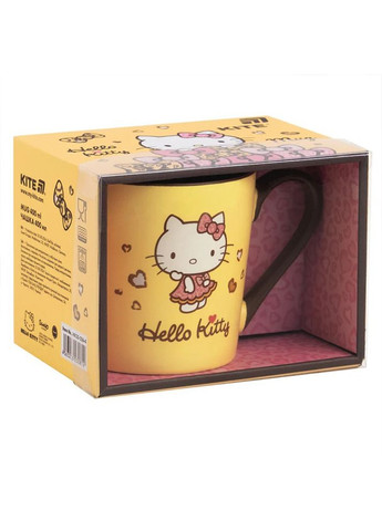 Набір чашок в подарункових упаковках Hello Kitty 350 мл HK25-216-4 4 шт Kite (368559510)