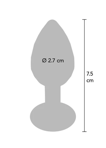 Анальная пробка Anal Play Disco Diamond Plug Small, 7,5 см ( ) Ns Novelties (374630935)