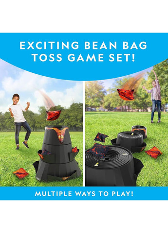 Развивающий набор для игры в корнхол Вулкан Volcano Bean Bag Toss Backyard Game Set National Geographic (365251414)