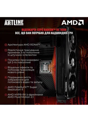 Комп'ютер Gaming X76WHITE Windows 11 Home (X76WHITEv05Win) ARTLINE (352527922)