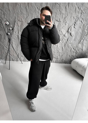 Черный зимний Пуховик Vakko