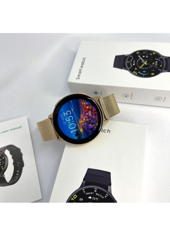 Женские спортивные смарт часы Smart Watch MisiRun, золотые No Brand (349454513)