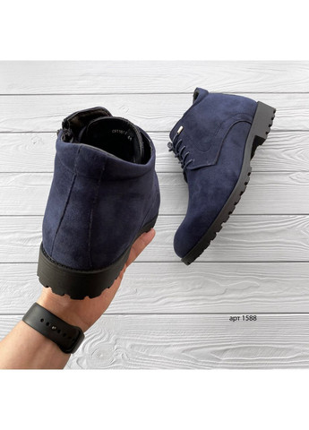 Напівчеревики Ufo Fur Navy No Brand (362090821)