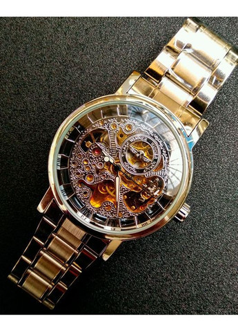 Наручний годинник чоловічий BestSeller New Золотий (115) Winner (363318781)