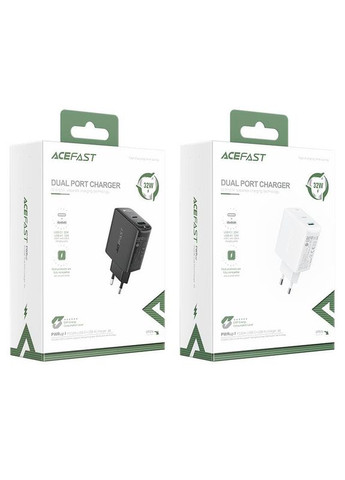 Зарядное устройство с быстрой зарядкой A5 PD32W |USB/Type-C| Acefast (337351111)
