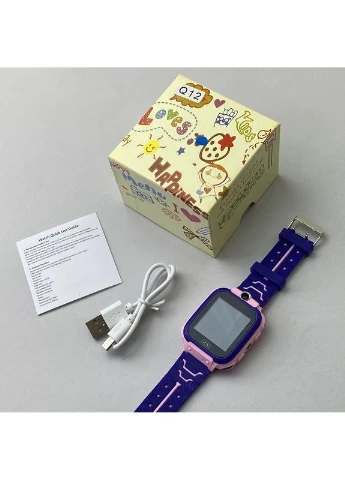 Детские часы Q12 (Розовые) Smart Watch (388345800)