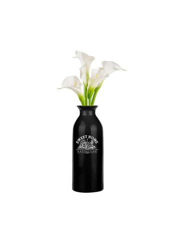 Вазабутылка черная стеклянная 25 см -7150 No Brand (272149779)