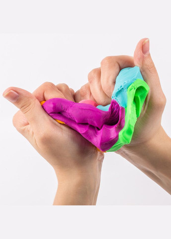 Набір для ліплення з тестом у відерці TM 41172 – тісто для ліпки, безпечне, різнокольорове, не липне до рук No Brand (313288072)