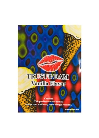 Латексна серветка Latex Dental Dams Vanilla 1 шт - CherryLove One (339867534)