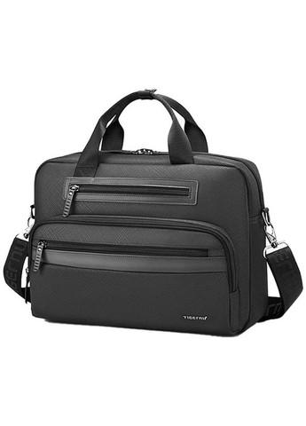 Сумка мужская текстильная портфель в дорогу планшет для документов А4 для телефона Черный 34254 Tigernu (331861752)