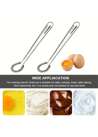 Мини-венчик пружинный из нержавеющей стали 20.5 см Kitchen Master (341724473)