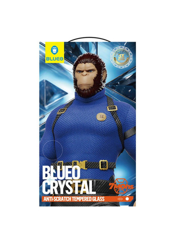 Защитное 2.5D стекло Crystal Anti-Scratch для Apple iPhone 16 Pro Max (6.9") Blueo (307085483)