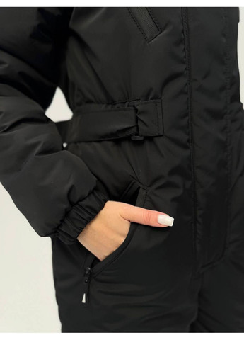 Женский лыжный комбинезон No Brand чёрный